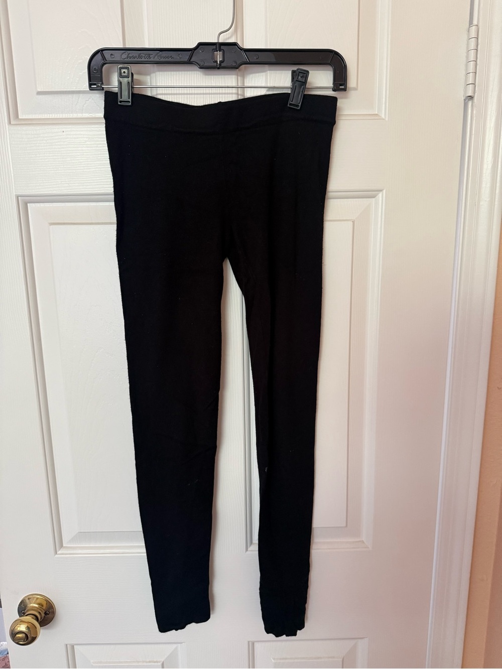 Forever 21 Black High-Rise Pull-On Thermal Leggings